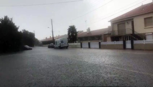 Vendée : la commune de Challans touchée par de violents orages