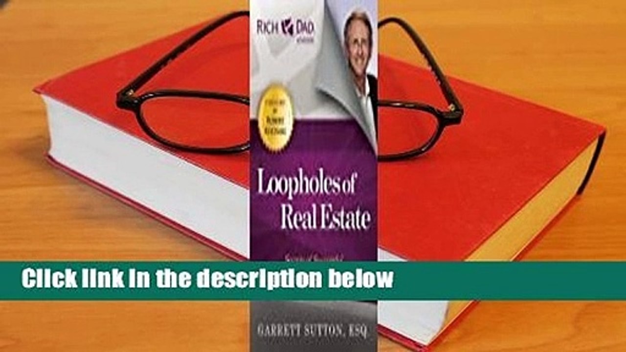 Downlaod Loopholes of Real Estate Epub