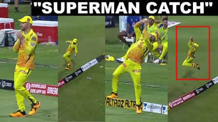 Ipl 2020 MI vs CSK  | ಒಂದೇ ಓವರ್‌ನಲ್ಲಿ ಎರಡು ಅದ್ಬುತ ಕ್ಯಾಚ್ ಹಿಡಿದ Faf Duplesis |