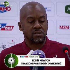 Eddie Newton: "2 penaltı ve 1 golümüz verilmedi"