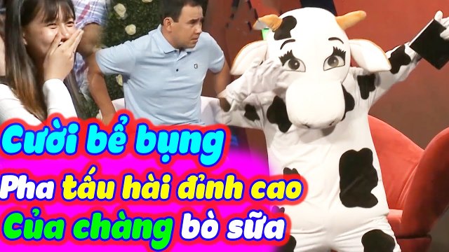 Quyền Linh Cười Bò Ra Sân Khấu Vì Chàng Bò Sữa Hài Hước Tấu Hài Trên Bạn Muốn Hẹn Hò | BMHH Tập 397