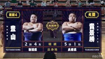 Yutakayama vs Takakeisho - Aki 2020, Makuuchi - Day 7