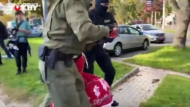 Centenas de detenções em protesto contra Lukashenko na Bielorrússia