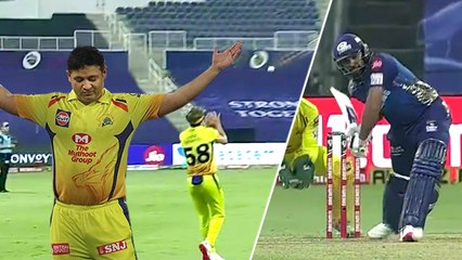 MS Dhoni’s master plan | MI reach 162/9 vs CSK | Oneindia Tamil