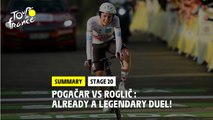 #TDF2020 - Stage 20 - Pogačar vs Roglič : Already a legendary duel!
