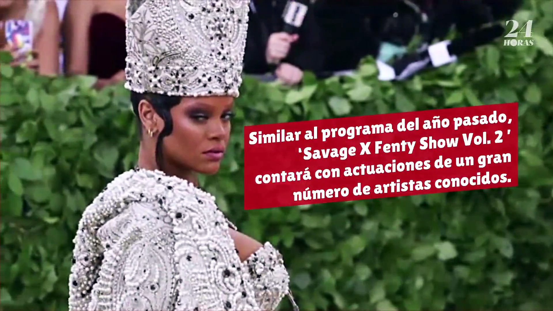 Rihanna presenta varias estrellas para ‘Savage X Fenty Show Vol. 2’. http://aourl.me/s/76518jo