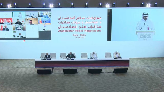 بعد قتال دام 20 عاما.. مفاوضات سلام بين حركة طالبان والحكومة الأفغانية في الدوحة