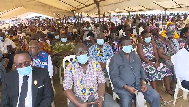 Inhumation de Monseigneur Laurent Mandjo, Eveque du Diocèse de Yopougon (Abidjan)