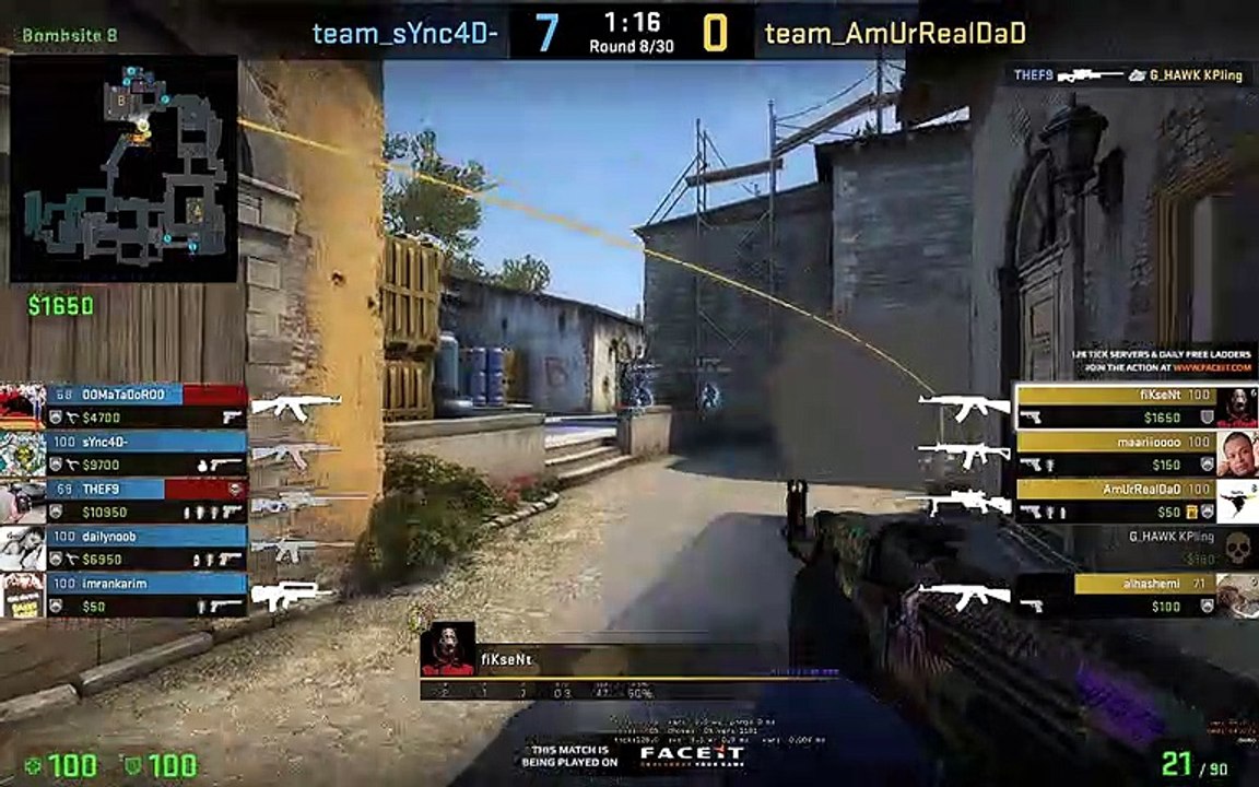 fikseNt Ace Inferno - Faceit