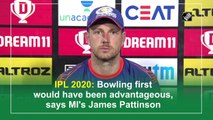 Bowling first would have been advantageous, says Mumbai Indians's James Pattinson