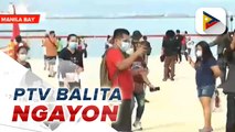 #PTVBalitaNgayon | White sand beach sa Manila Bay, dinagsa