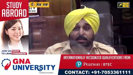 ਭਗਵੰਤ ਮਾਨ ਦੀ ਸੰਸਦ 'ਚ ਨਵੀਂ ਕਵਿਤਾ Bhagwant Maan new Poem in Parliament