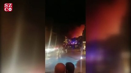 'Şeytan Sofrası' bölgesinde korkutan yangın