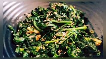 How to make Korean Spinach Side Dish- Siguemchi Namul #koreanspinach #bestspinachrecipe