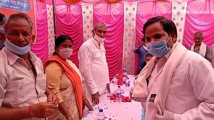 कोरोना योद्धाओं को किया गया सम्मानित