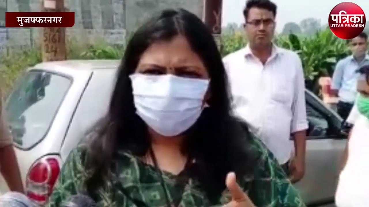 डीएम ने किया काली नदी और एसटीपी प्लांट का निरीक्षण