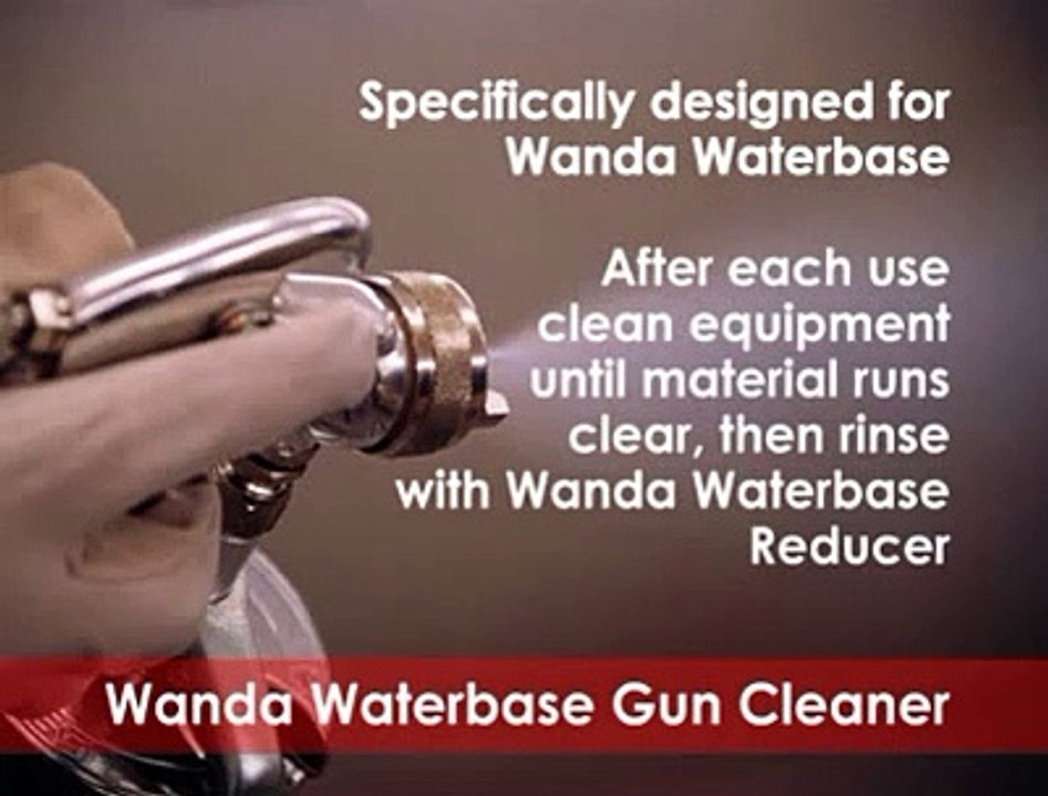 Wanda Waterbase Gun Cleaner video