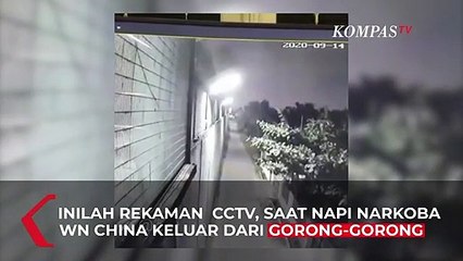 Detik-detik Napi Narkoba Asal China Keluar dari Gorong-gorong
