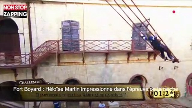 Fort Boyard : Héloïse Martin impressionne dans l'épreuve de la cloche (vidéo)