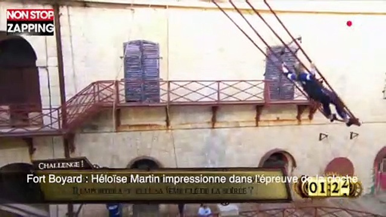 Fort Boyard : Héloïse Martin impressionne dans l'épreuve de la cloche (vidéo)