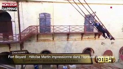 Fort Boyard : Héloïse Martin impressionne dans l'épreuve de la cloche (vidéo)