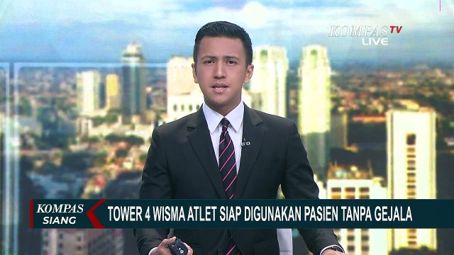 Tower 4 Wisma Atlet Siap Digunakan Pasien Tanpa Gejala