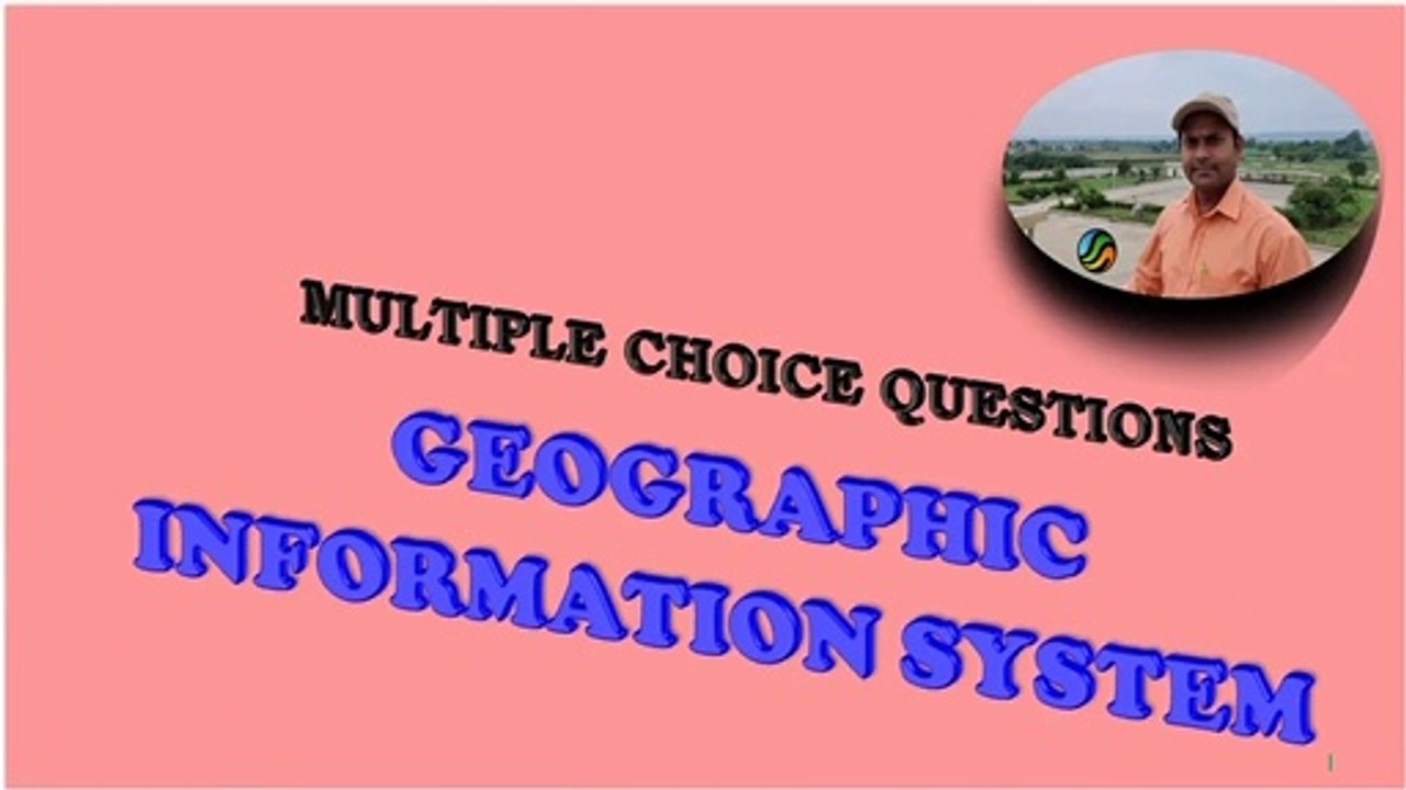 GIS MCQ in Hindi/MDU/ SSC/ Geography/ Rakesh Kumar