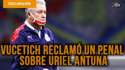 Vucetich reclamó un penal sobre Uriel Antuna en el Clásico ante América