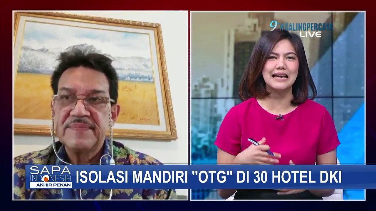 OTG Corona Isolasi Mandiri di 30 Hotel Jakarta