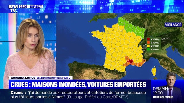Crues: maison inondées, voitures emportées - 19/09