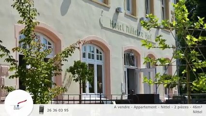 A vendre - Appartement - Nittel - 2 pièces - 46m²