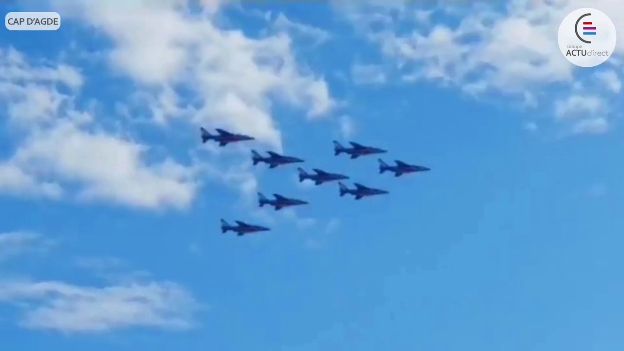 Le live du Show rafale et patrouille de France - Cap d'Agde 2020