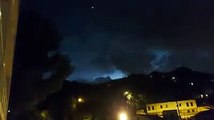 Maltempo Francia, violenta tempesta di fulmini nella notte a Tolone