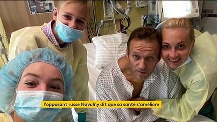 L'opposant russe Alexeï Navalny va mieux et veut poursuivre son combat
