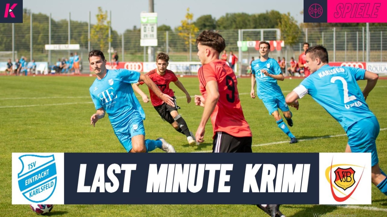 Last Minute Krimi im Spitzenspiel | TSV Eintracht Karlsfeld - VfB Hallbergmoos (Landesliga Südost)