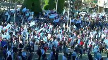 Multitudinaria protesta en Buenos Aires contra el Gobierno de Alberto Fernández