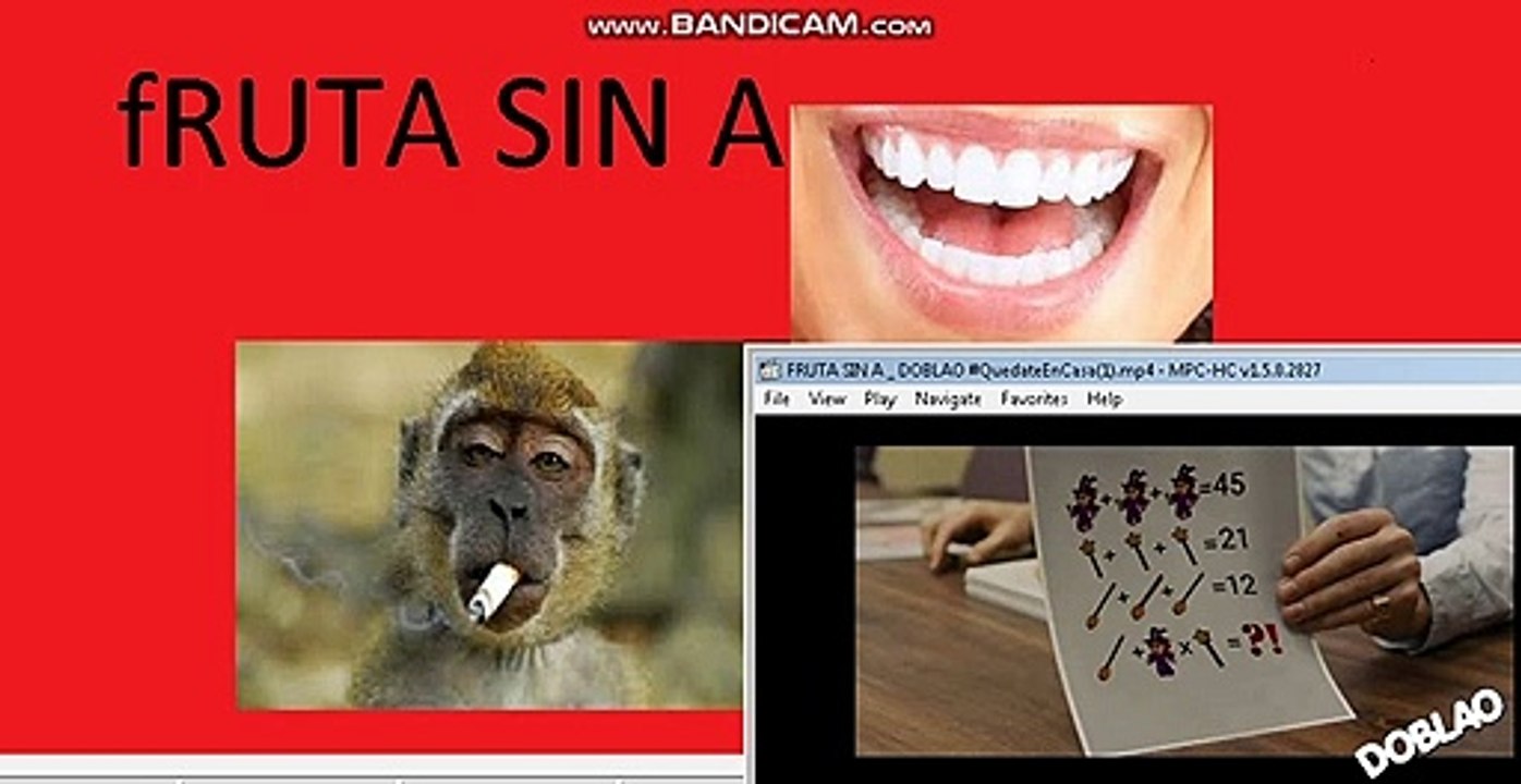 Video de humor,,,,en esta cuarentena quien eres y fruta sin a,,,doblao