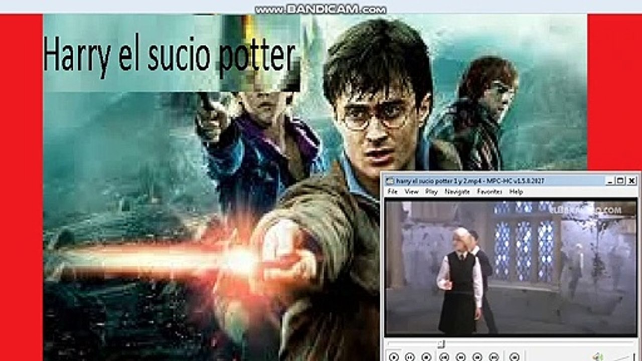 harry potter,,, el sucio potter  bananero