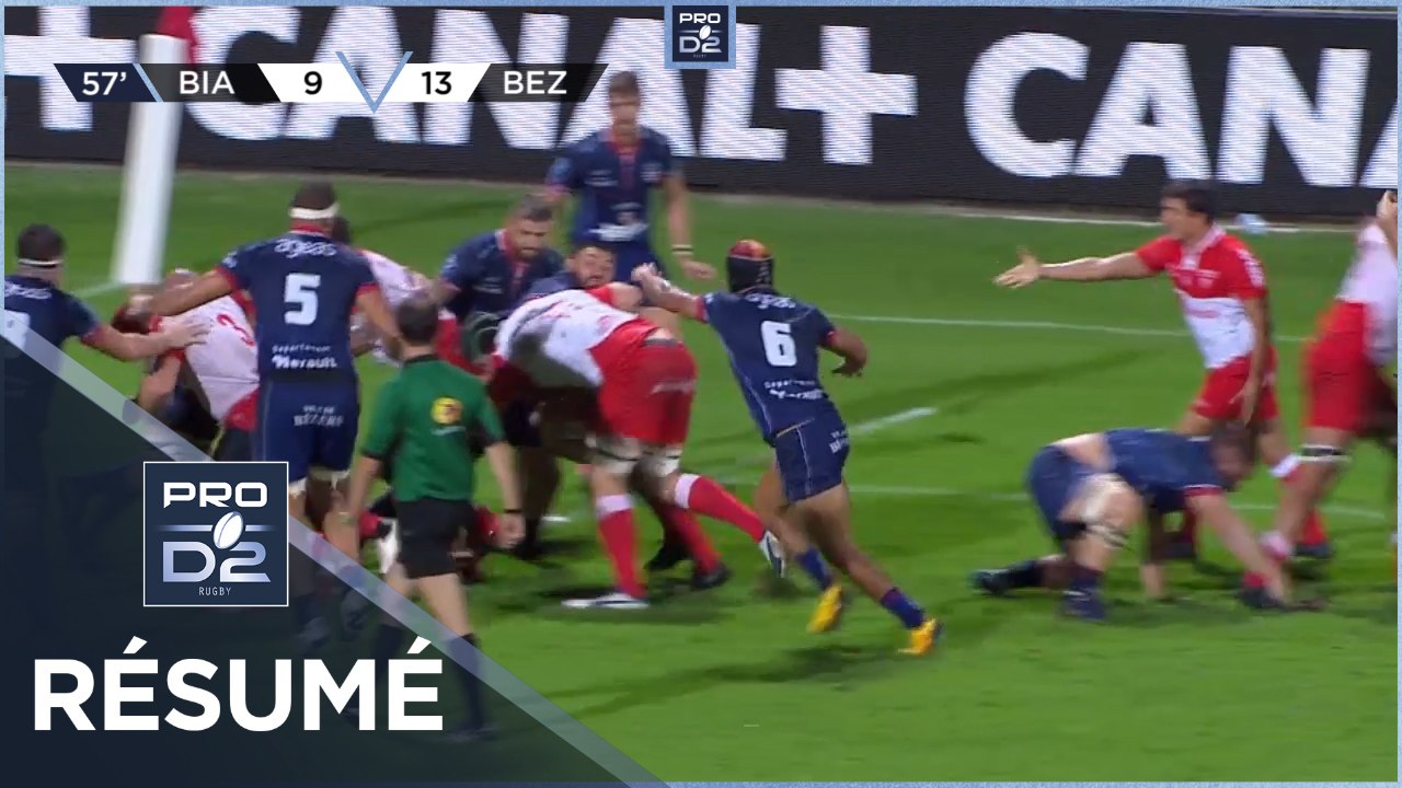 PRO D2 - Résumé Biarritz Olympique-AS Béziers H...