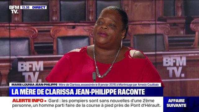 Marie-Louisia Jean-Philippe au procès Charlie: Je voulais que les accusés voient comme je suis malheureuse