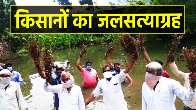 बीमा कंपनियों ने दिया 50 रु 100 का फसल बीमा- किसान