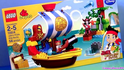 LEGO Duplo Captain Hook Meets Pirate Mater in Bucky Ship Jake and the Neverland Pirates CARS 10514