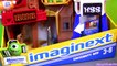 Monsters University Row Playset Imaginext Sorority House Disney Pixar Monsters Inc 2 toy review