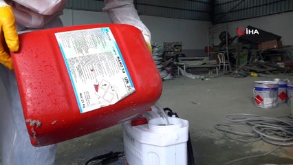 Atakum Belediyesi ilk ders zili öncesinde okulları dezenfekte etti