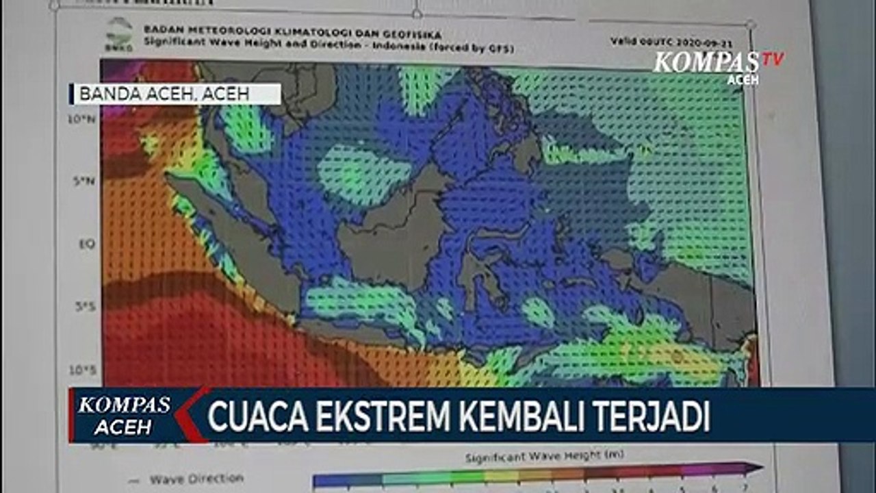 Cuaca Ekstrem Kembali Terjadi di Aceh