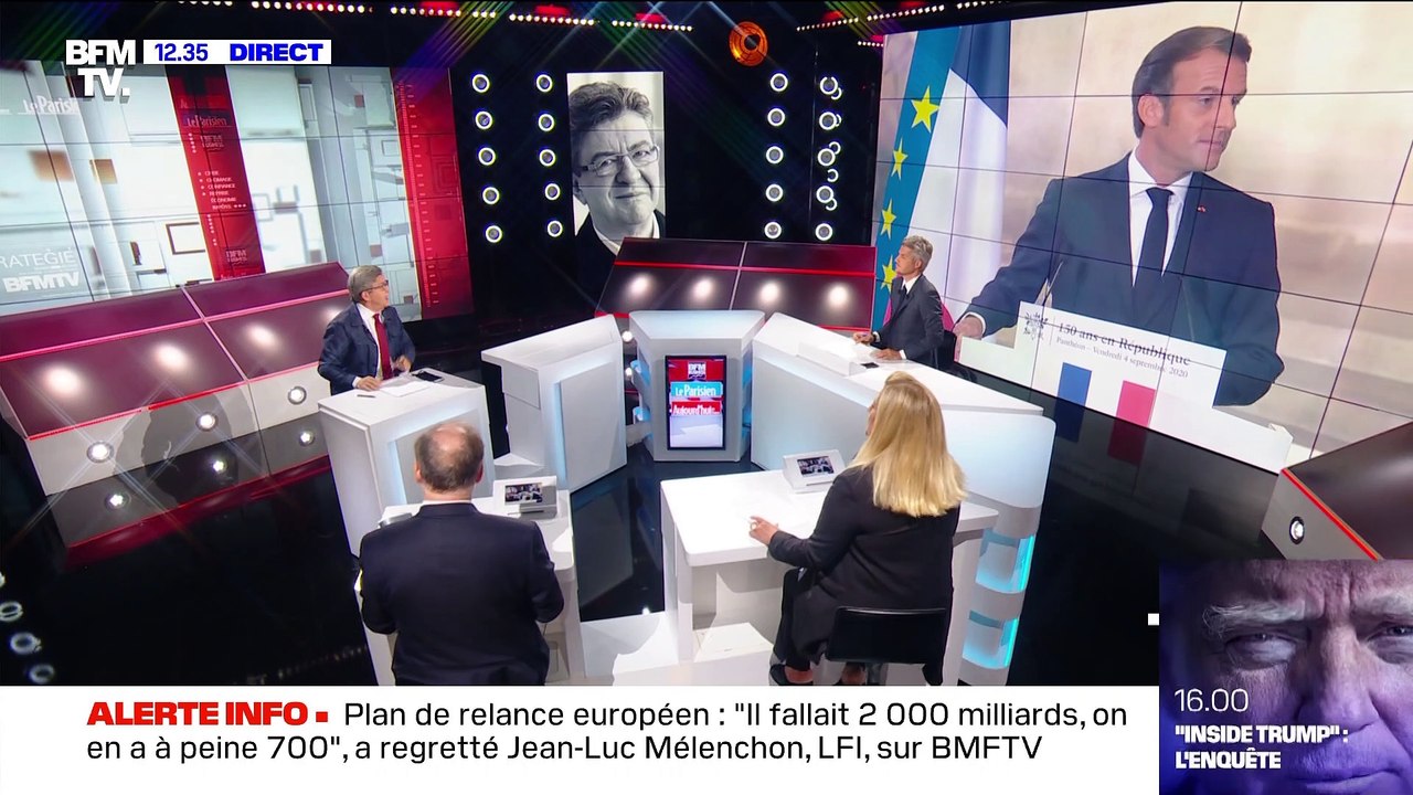 Covid: "La vérité, c'est que rien n'a été organisé (...) ça se voit", Jean-Luc Mélenchon - 20/09