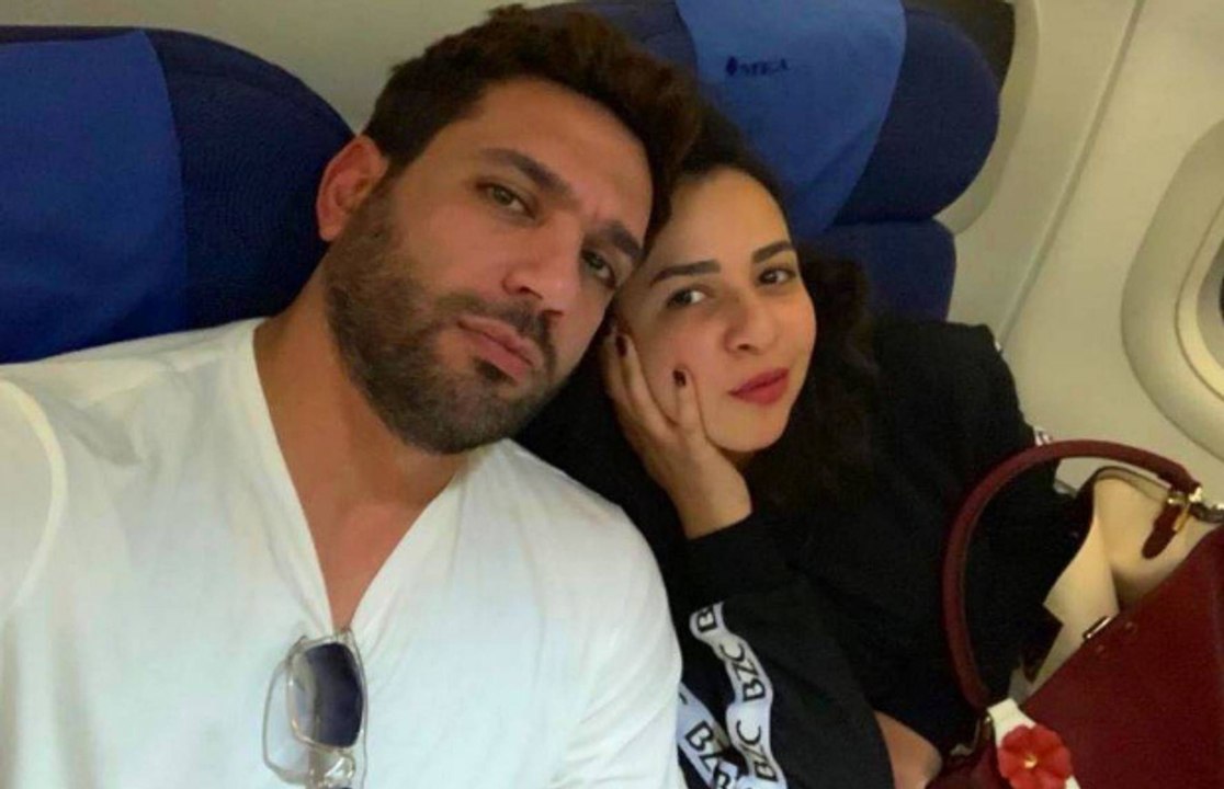 رد فعل طريف لحسن الرداد لحظة سؤاله عن زواجه الأول قبل إيمي سمير غانم!