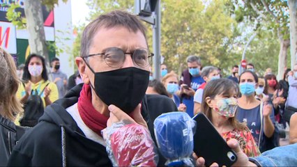 Monedero: "Díaz Ayuso quiere hacer un `apartheid´ en Madrid"