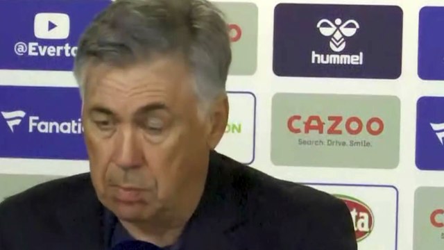 Football - Premier League - Everton 5-2 West Brom - Carlo Ancelotti - Post Match Press Conference