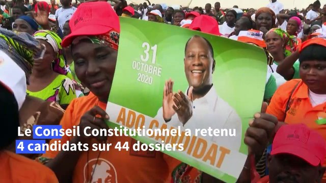 Présidentielle ivoirienne: des milliers de jeunes se réunissent pour soutenir Ouattara